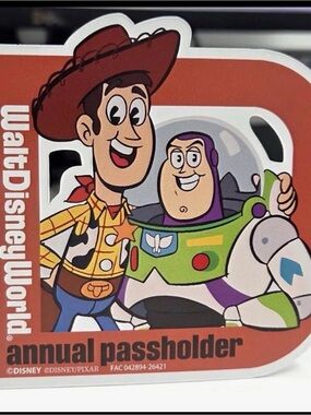 Walt Disney World Annual Passholder Magnet Toy Story